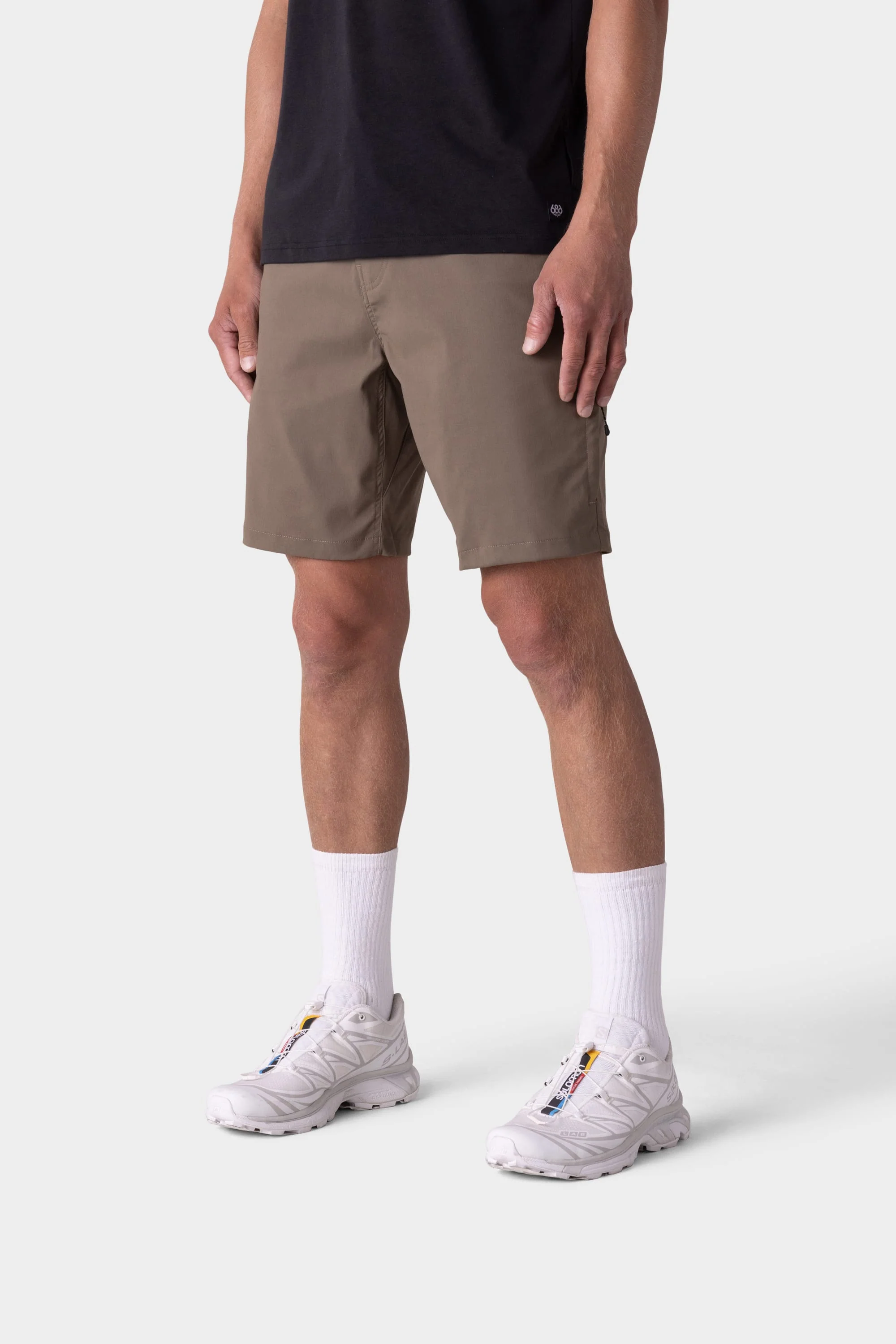 686 Everywhere Hybrid Short - Tobacco - Image 4